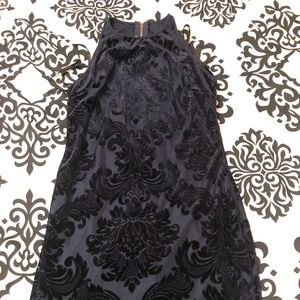 navy blue hoco dress